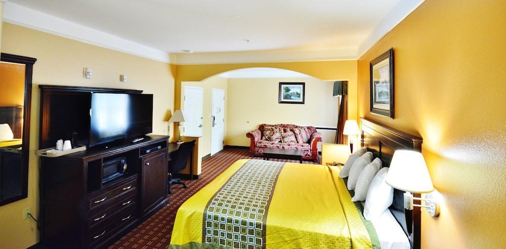 Scottish Inn And Suites Alvin Esterno foto